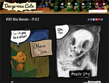 Tablet Screenshot of dangerouscute.com